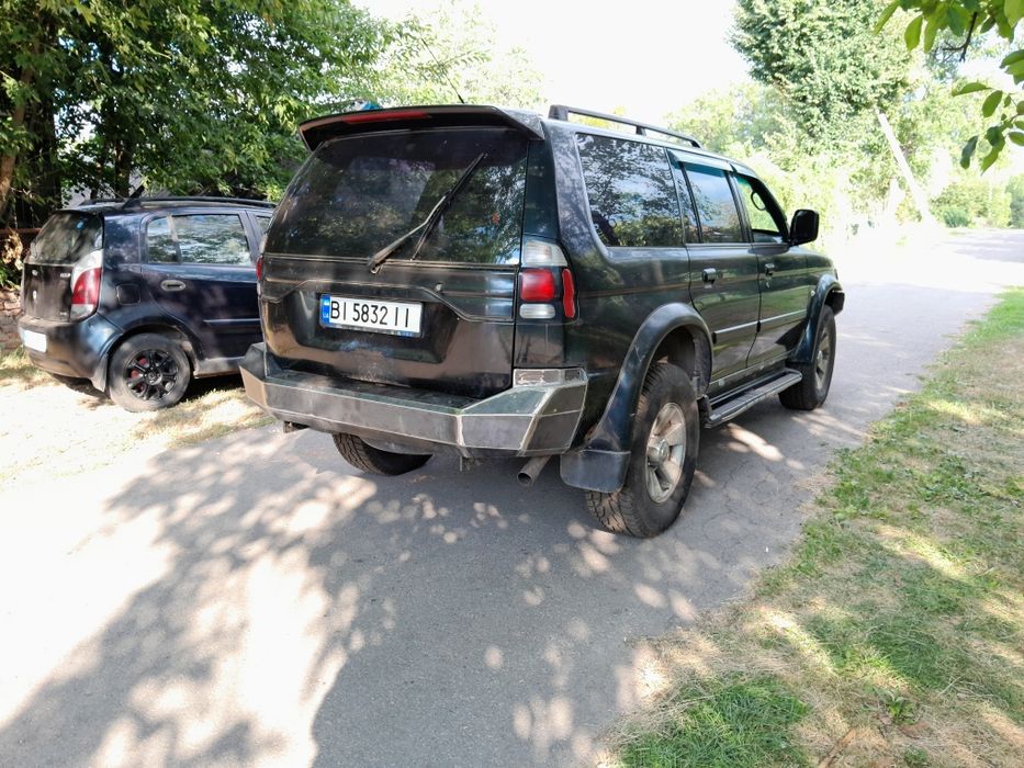 Бампер силовий металевий Mitsubishi Pajero Sport