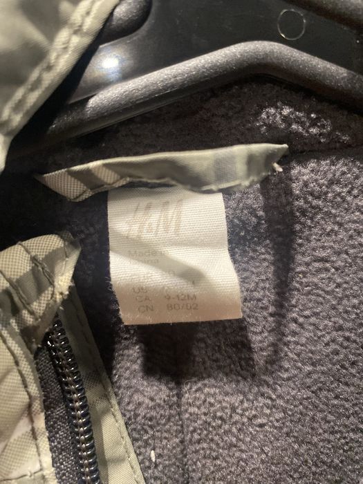 Kombinezon zimowy niemowlęcy H&M 6–12 miesięcy 80cm