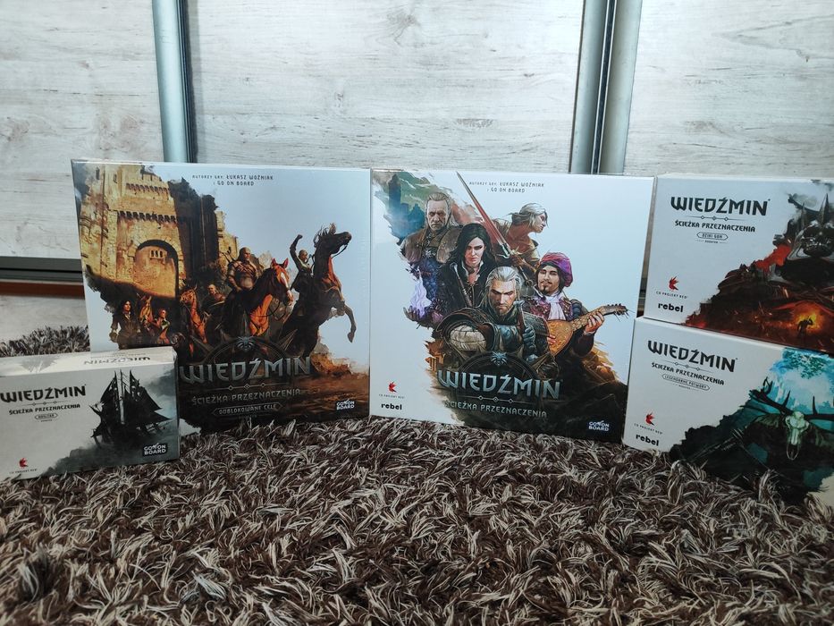 Wiedźmin Ścieżka przeznaczenia zestaw Gameplay All-In
