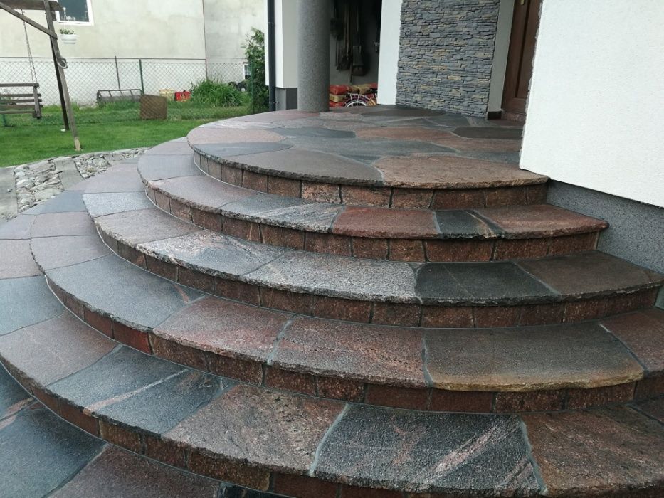 Kamień polny cięty, schody tarasy, Kamień ogrodowy