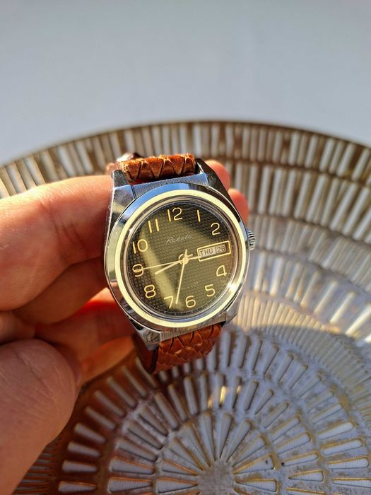 Zegarek vintage Rakieta (Raketa) Made in USSR – podwójny datownik
