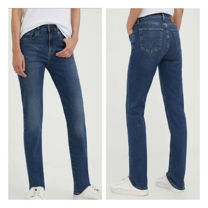 Spodnie damskie jeansowe 724 high rise slim straight Levi's 24/32