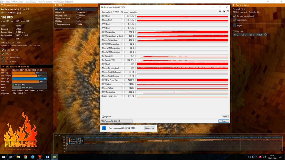 XFX RX 5600 XT Thicc II PRO 6GB GDDR6 | МАГАЗИН | Гарантія 90 днів