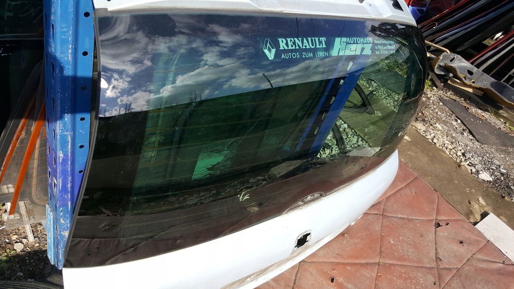 szyba tylna w klapę renault clio ii 5d 2001r. as3 oe