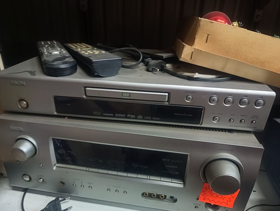 DVD plus ampituner denon