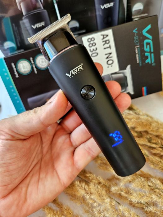 Професійний Триммер для бороди vgr 937 тример машинка трімер гоління