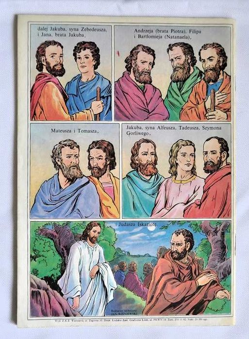 Komiks - Życie Jezusa Chrystusa nr 1 - praca zbiorowa