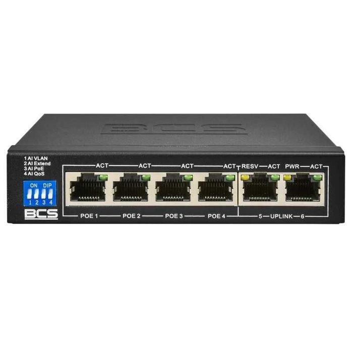 Switch PoE BCS-B-SP0402