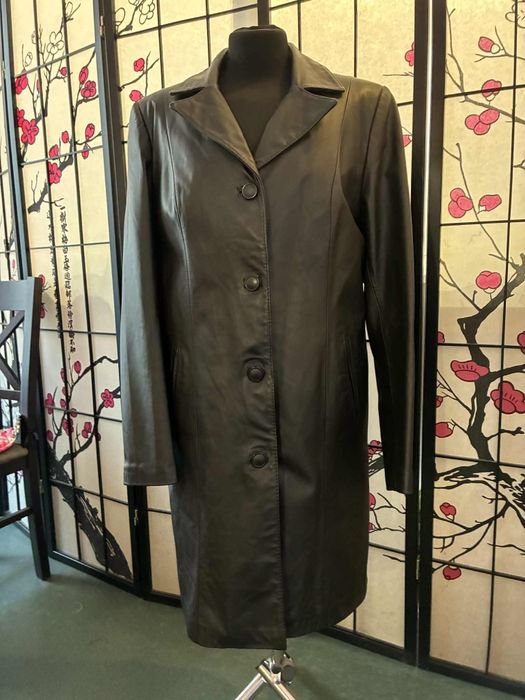 Kurtka skórzana damska z podpinką