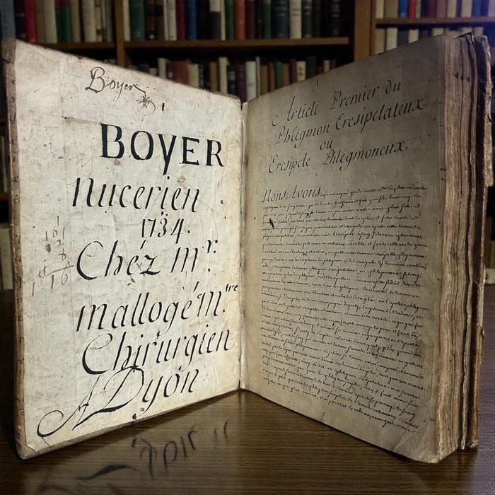 Chirurgia Manuskrypt z 1734 roku