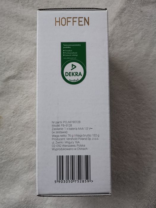 Nowa elektryczna szczoteczka do twarzy