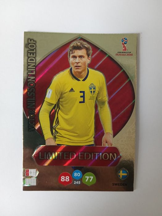 Karta panini World Cup 2018