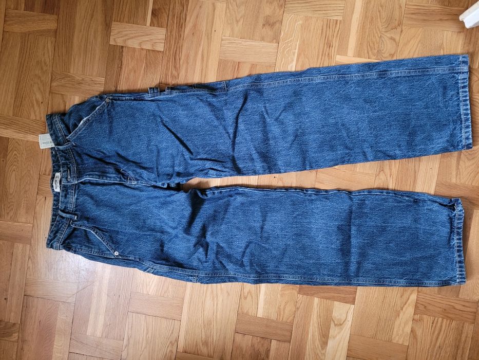 Spodnie jeansowe z szeroka nogawka