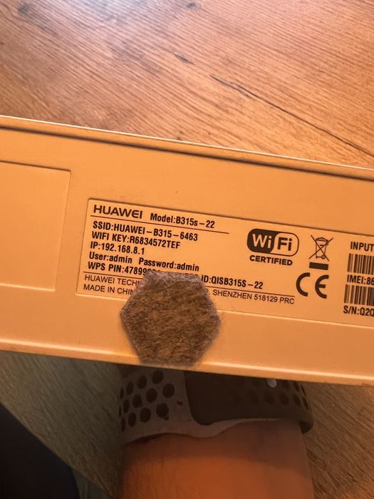Router HUAWEI B315 modem WIFI USB 4G LTE 4XLAN