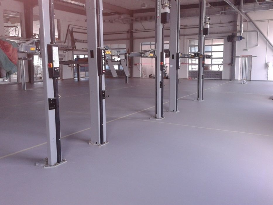 Промышленные, наливные, полимерные полы,  для офисов, гаражей, складов