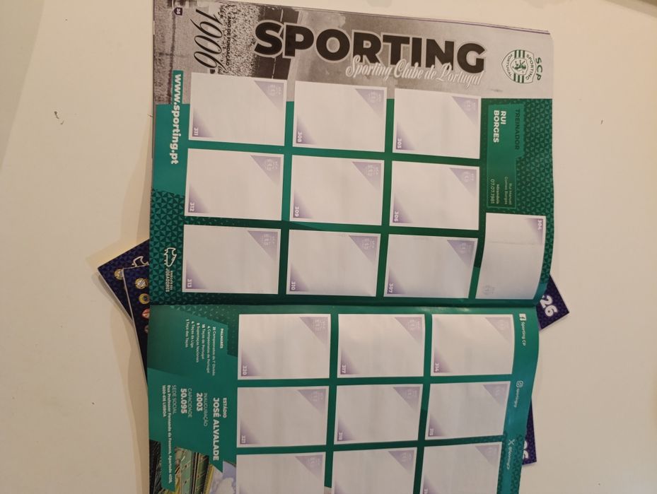 Caderneta de cromos liga portuguesa 2025-2026