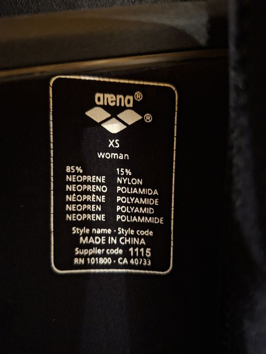 Fato de Neoprene Arena Triwetsuit Feminino XS – Águas Abertas / Triatlo