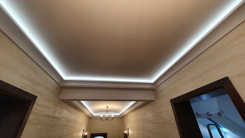 LS.9 Listwy sufitowe XPS. Tanie, lekkie i łatwe w montażu. Dostawa 48h