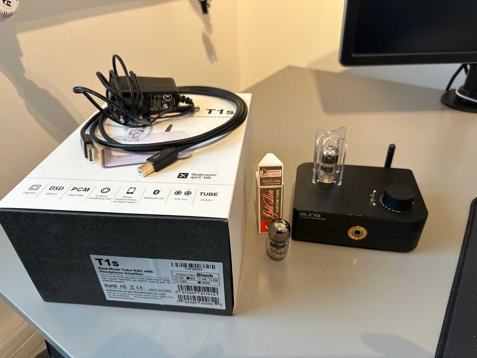 Wzmacniacz lampowy słuchawkowy Aune T1s DAC