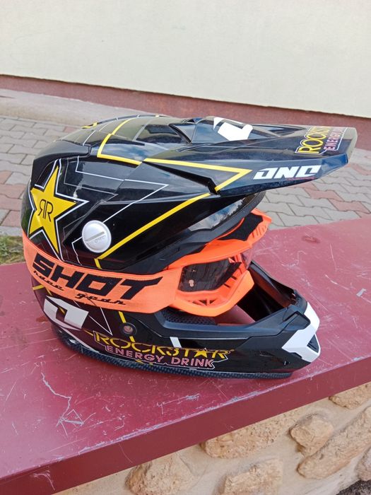 Kask Rockstar+Gogle roz 58-62 L