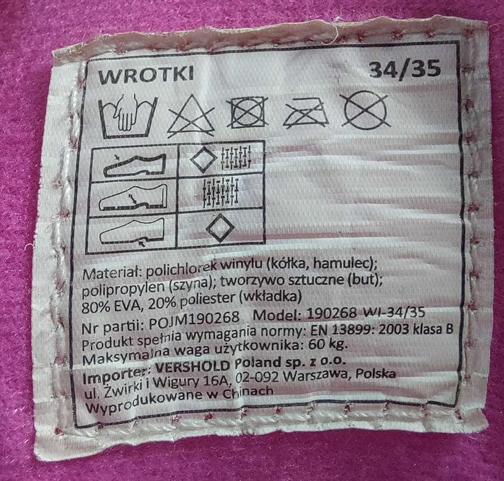 wrotki Playground 190268 rozm. 34/35