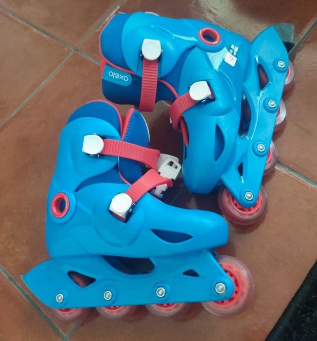 Patins de criança do 19/20 e 30/32 com proteções