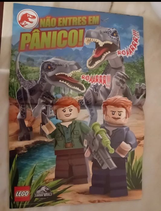 Revista Lego Nova+Dinossauro