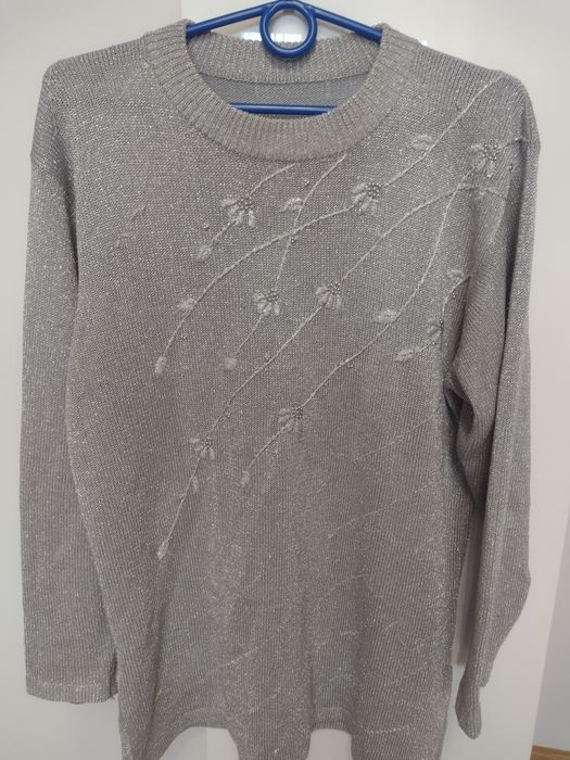 Sweter damski cienki długi nowa cena