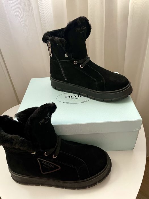 Черевики зимові жіночі Prada р. 40 (25,5 см)