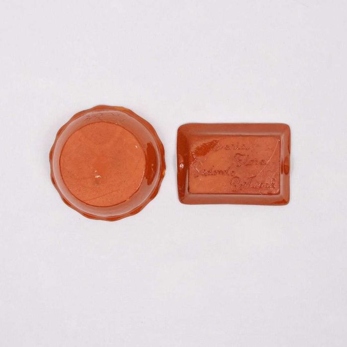 Conjunto de duas peças em olaria do Redondo