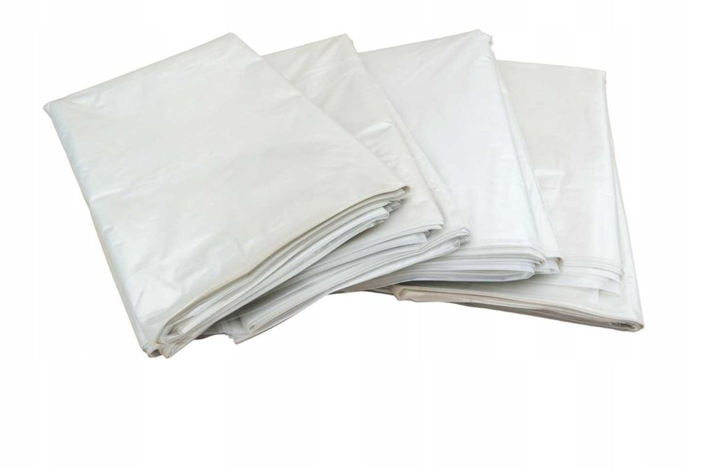 DUŻE WORKI foliowe NA STYROPIAN 500l 235x100 cm do pakowania 50 sztuk