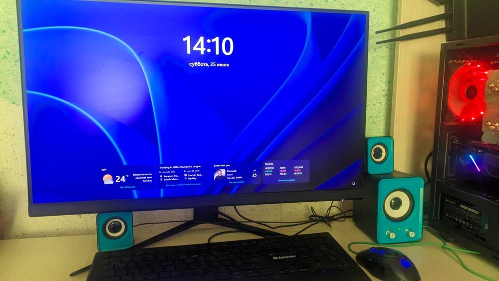 Продам ігровий ПК + монітор MSI 27" | i3-13100F / RX 5700 XT / 24 ГБ RAM/HDD 2TB