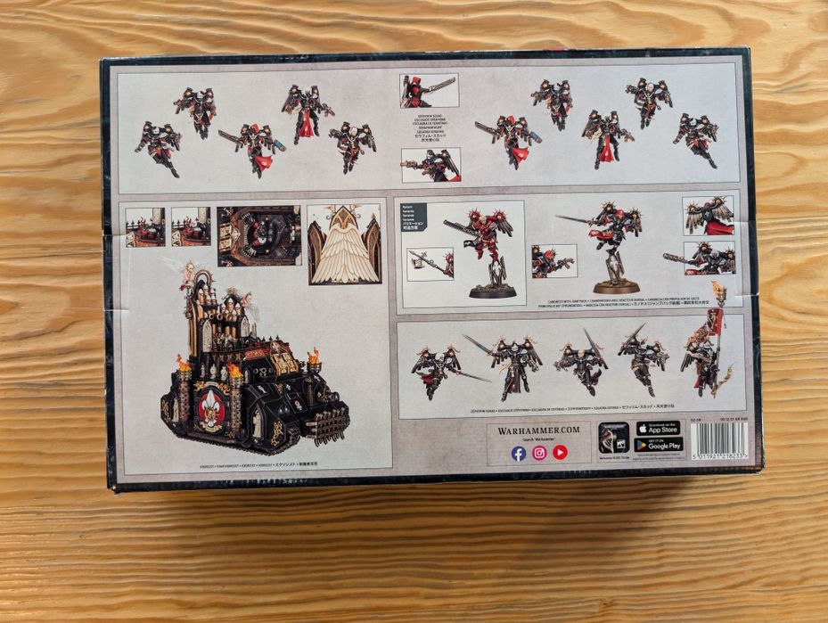 Warhammer 40,000 , adepta sororitas battleforce , Army of faith