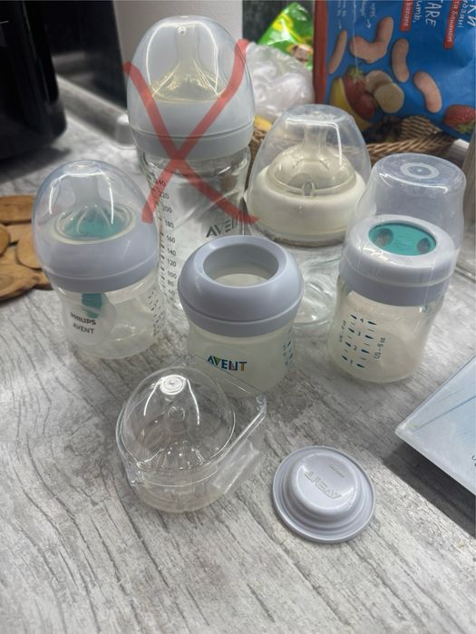 Пляшки бутилка для годування Avent, chicco