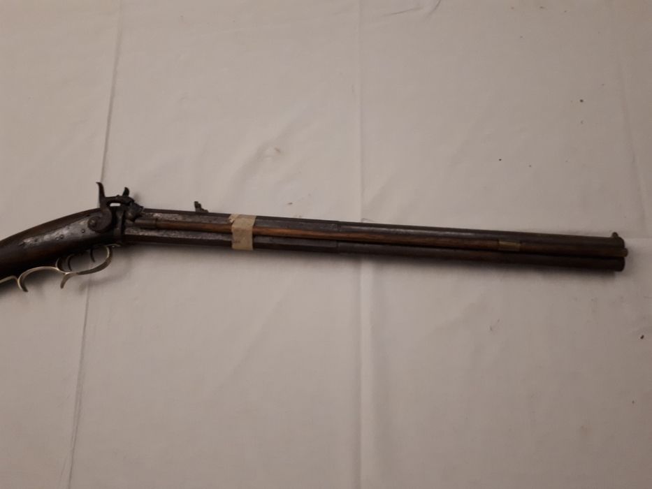Espingarda muito antiga americana anterior a 1860 segundo lei de venda