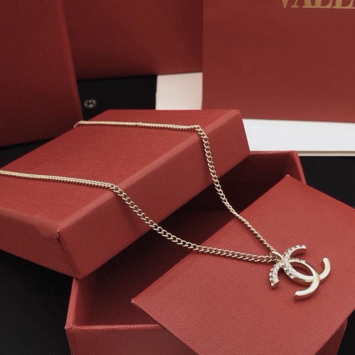 Chanel naszyjnik złoty nowy