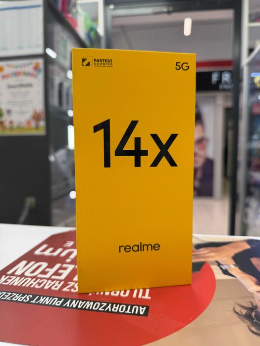 Realme 14x 6/128GB Peridot Green | Nowy | Gwarancja | Sklep