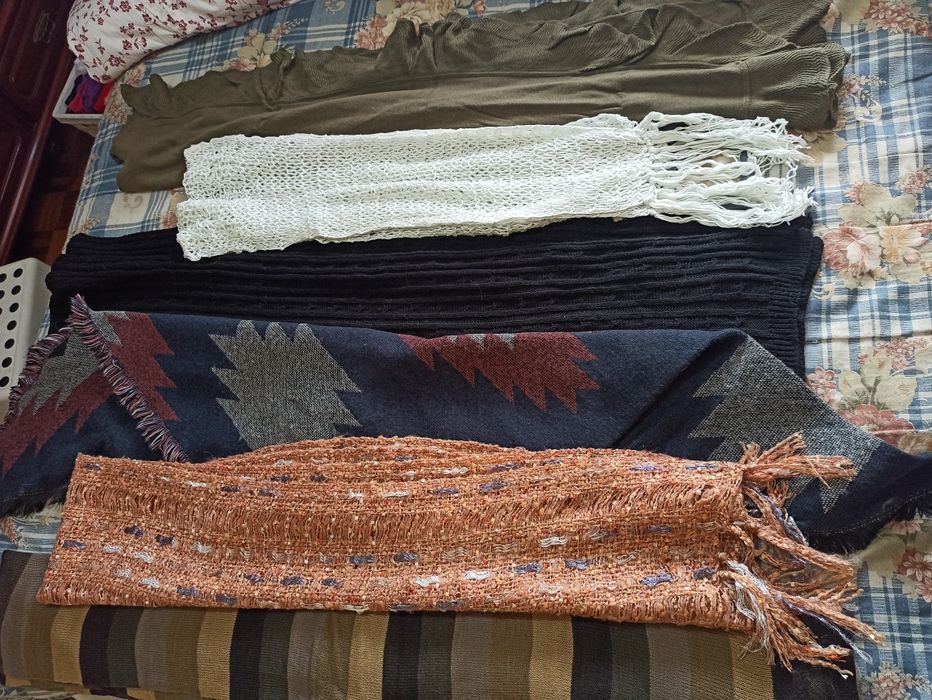 Cachecol 9 pecas por 9€ + portes gratis