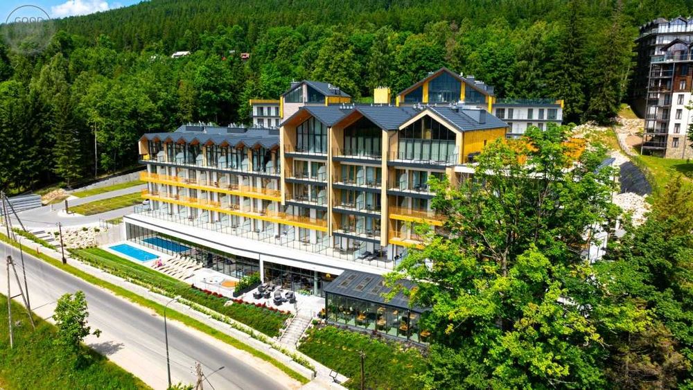 Apartament w Złoty Horyzont Resort & SPA - baseny, SPA, widok na góry