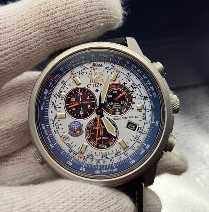 Świetny Citizen Promaster Blue Impulse Radio Controlled World Time, Eco-Drive