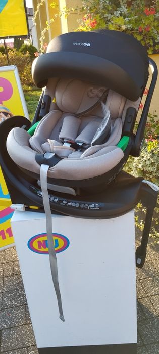 Nowy fotelik samochodowy od narodzin baza ISOFIX obrotowa SKLEP NW