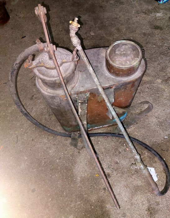 Máquina de sulfatar antiga