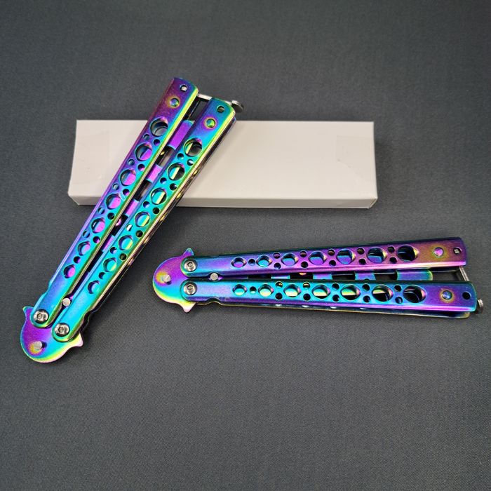 Нож Бабочка / Балисонг / Тренировочный / Учебный / Ніж балісонг