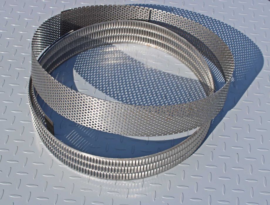 SITO 170x10,5cm Sita oczkowe 1700x106mm siatki sita do śrutownika WIR