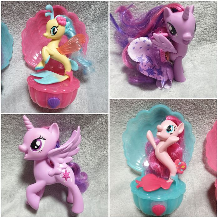 My little pony, Искорка, русалочки, музыкальные раковины