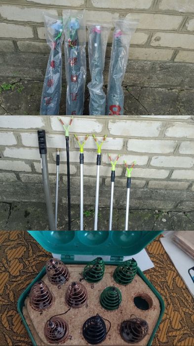 !!!ПРОДАМ ВСЕ ЗА 7К!!! Удочки, спиннинги и всякие нужные вещи для рыбалки (+зимней)