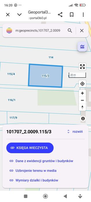 Na sprzedaż 3 działki budowlane – Kamionka, gm. Pątnów wycena za jedną.