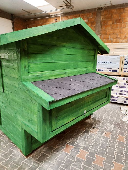kurnik dla KUR, kaczek, Gęsi    600x200x210  Producent WoodStuff