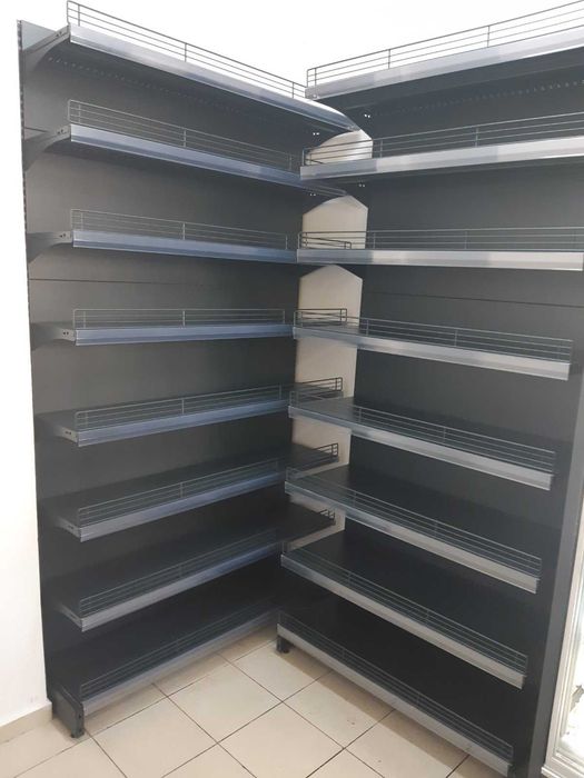 Стелажі поличкові, каси. Обладнання в магазин. Гранти на торг. облад.
