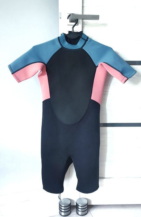 Pianka neoprenowa dziewczęca surfingowa do pływania nurkowania nad mor